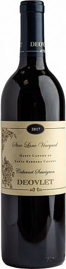 Вино Deovlet Star Lane Vineyard Cabernet Sauvignon  2017 750 мл 14%