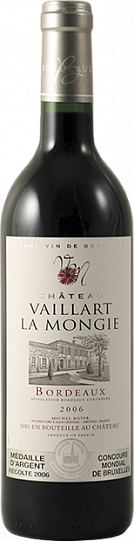 Вино Chateau Vaillart la Mongie   АОС  2015 1500 мл