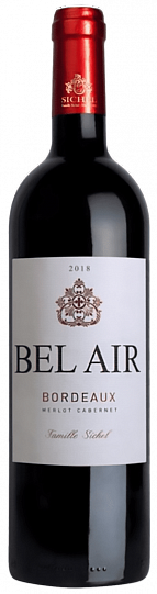 Вино Bel Air   Bordeaux AOC   750 мл 13,5 %