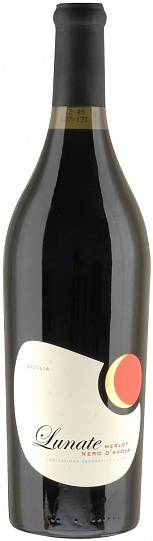 Вино Botter  Lunate Merlot  Nero d'Avola  Terre Siciliane IGT  750 мл