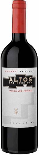 Вино Altos Las Hormigas  Malbec Reserve    2017 750 мл