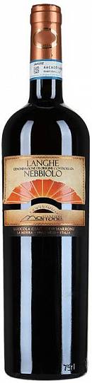Вино Marrone Nebbiolo Langhe DOC Марроне Неббиоло Ланге 750 мл