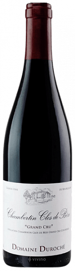 Вино Domaine Duroché Chambertin Clos de Bèze Grand Cru  2018 750 мл 14%