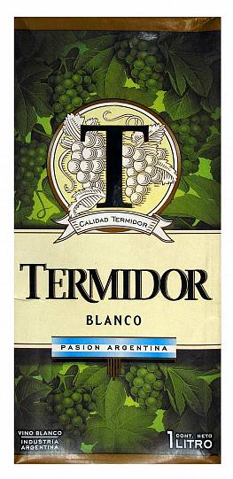 Вино Grupo Peñaflor  TERMIDOR VINO BLANCO Tetro Pak   1л.
