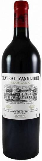 Вино Chateau Angludet Margaux AOC Шато Англюде 2016 750 мл