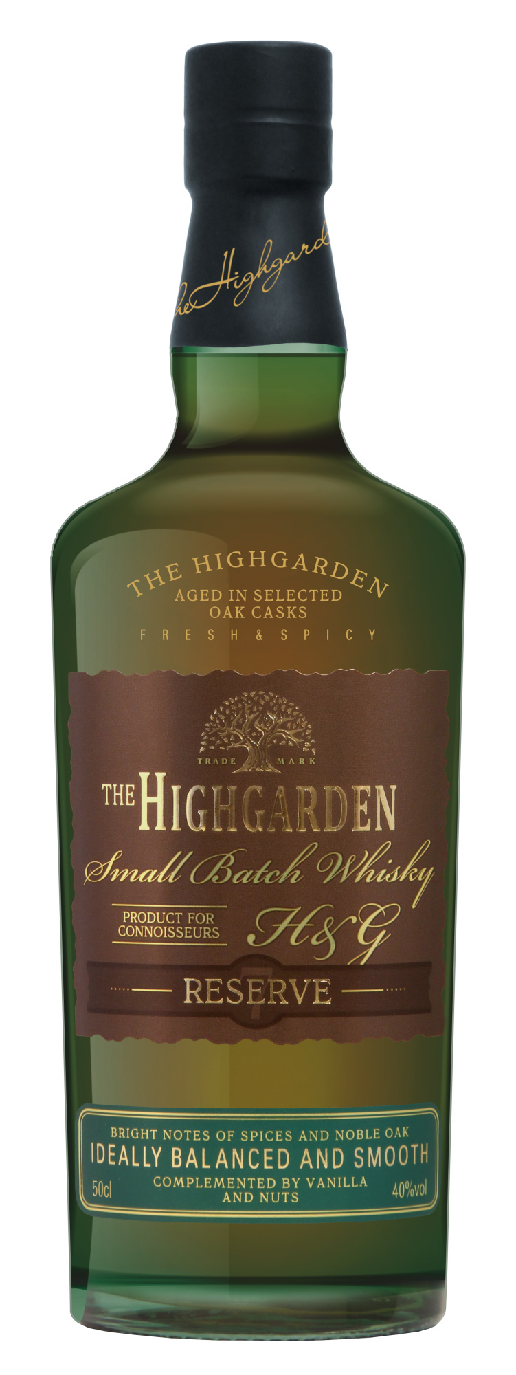 Виски   Highgarden   Хайгарден Резерв  7 лет 500 мл