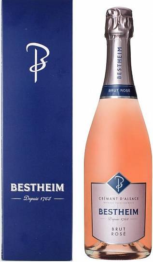 Игристое вино Bestheim Cremant d’Alsace Brut Roze gift box   750 мл