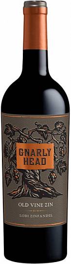 Вино Gnarly Head Old Vine Zinfandel  2020 750 мл