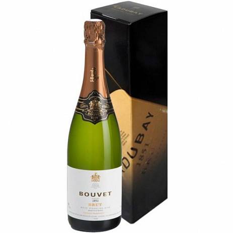 Игристое вино Bouvet Ladubay Brut  1851  gift box  750 мл