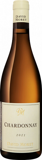 Вино David Moret Chardonnay Bourgogne AOC 2021 750 мл 13%