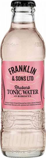 Тоник   Franklin & Sons Rhubarb with Hibiscus Tonic Water   Франклин & Сан
