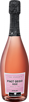 Игристое вино Villa degli Olmi  Pinot Grigio Rose   DOC Spumante Extra Dry    750 мл