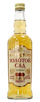 Вино Русская Мозаика Золотой сад коньячная Фруктовое столовое 500 мл