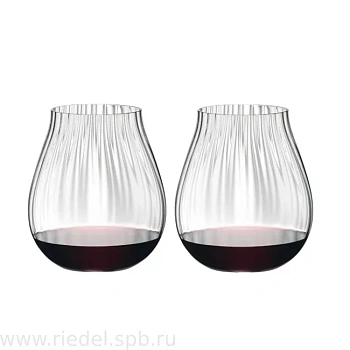 Набор из 2-х бокалов для виски  Riedel Tumbler Collection  Optic O All Purpose Glass    Ридель  Тумблер Коллекшн O  Универсальный   762  мл