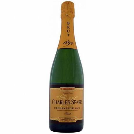 Игристое вино  Domaine Charles Sparr Cremant d`Alsace Baumann Family Estate   
