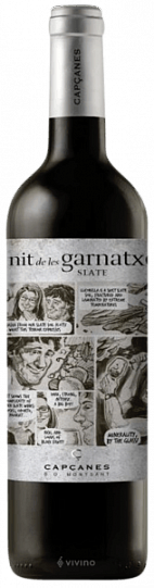 Вино  Celler de Capcanes La Nit De Les Garnatxes  Slate   Сельер де Капса