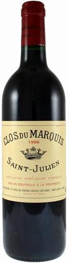 Вино Clos du Marquis Saint-Julien AOC (2-me vin du Chateau Leoville Las Cases)	1983 	0