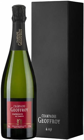Шампанское Rene Geoffroy Champagne 1-er cru Brut Empreinte gift box  2016 750 м
