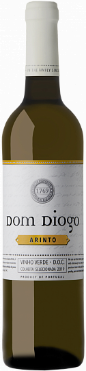 Вино Dom Diogo Arinto Vinho Verde DOC white dry  2018 750 мл