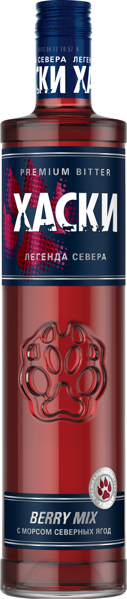 Настойка Горькая Хаски Ягодный Микс 500 мл