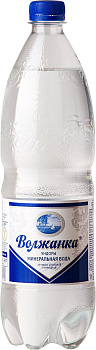 Вода Volzhanka mineral sparkling water  (plastic)/Волжанка минеральная газированная вода (ПЭТ), 1,5л