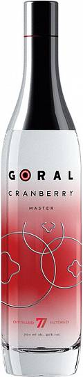 Водка  Goral  Master  Cranberry   700 мл