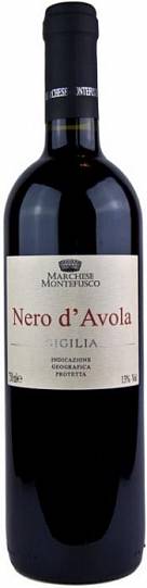 Вино  Marchese Montefusco Nero d'Avola Sicilia IGT  2020 750 мл