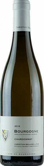 Вино Christian Bellang & Fils Bourgogne Chardonnay AOC  2016 750 мл