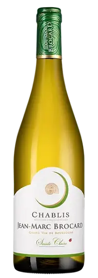 Вино Jean-Marc Brocard  Sainte-Claire Chablis AOC  2023  750 мл