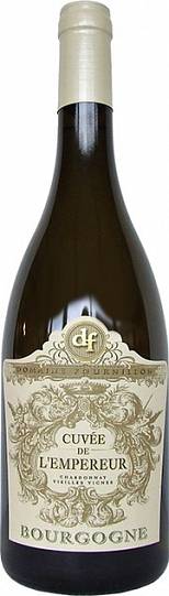 Вино Domaine Fournillon Cuvee de L'Empereur Chardonnay Vieilles Vignes Bourgogne AOC  