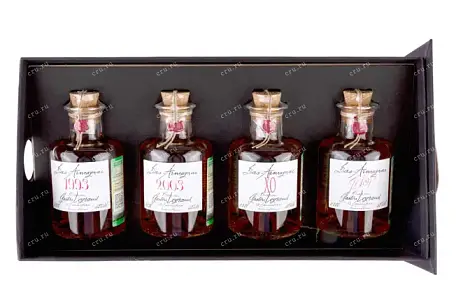 Арманьяк Набор Baron G. Legrand Bas Armagnac XO gift set wooden box  200 мл