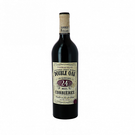 Вино Double Oak 24 mois AOP Corbieres red dry   2018 750 мл