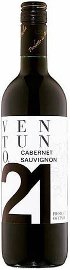 Вино  Ventuno 21 Cabernet Sauvignon    2021  750 мл  
