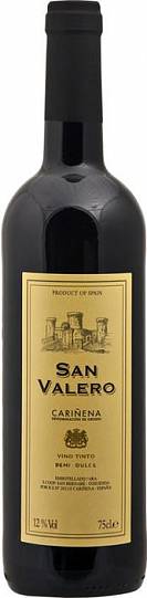 Вино San Valero Tinto Semi-Dulce Carinena Сан Балеро Красное полу
