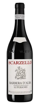 Вино Scarzello  Barbera d'Alba Superiore DOC  2021  750 мл