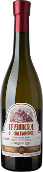 Вино Georgian Wine House  Gruzinskoe Monastyrskoe  Domashnee White Semi-Sweet  700 мл