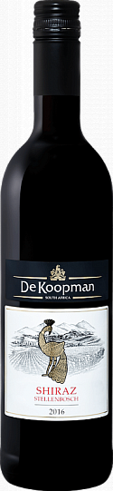 Вино De Koopman Shiraz   Stellenbosch WO Koopmanskloof    2017  750 мл