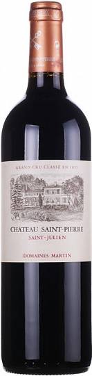 Вино Château Saint-Pierre 4-éme Grand Cru Classé  2011  750 мл