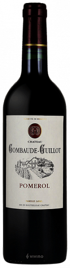 Вино  Château Gombaude-Guillot Pomerol 2017   750 мл  13%