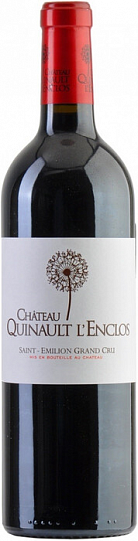 Вино CHATEAU QUINAULT L'ENCLOS  AOC 2007 red dry  750 мл  13,5%