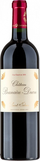 Вино Chateau Branaire-Ducru AOC Saint-Julien 4-eme Grand Cru Classe 2019 750 мл  14%