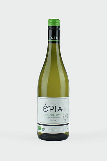 Вино  безалкогольное Opia Chardonnay  Alcohol Free  750 мл 