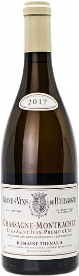 Вино Domaine Baron Thenard  Chassagne-Montrachet Premier Cru  Clos Saint-Jean  AOC  20
