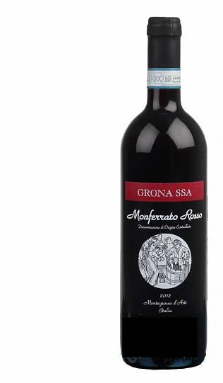 Вино Grona SSA Monferrato Rosso Грона ССА Монферрато Россо 2016