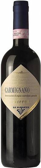 Вино  Le Farnete  Carmignano Riserva   DOCG    750 мл