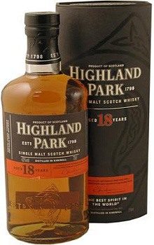 Виски Highland Par  18 Years Old  700 мл