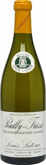 Вино Louis Latour  Pouilly-Fuisse AOC    2020 750мл