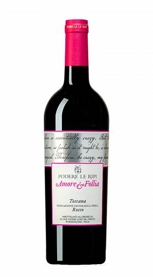 Вино Toscana Rosso IGT Amore & Follia Тоскана Россо Аморе & Фоль