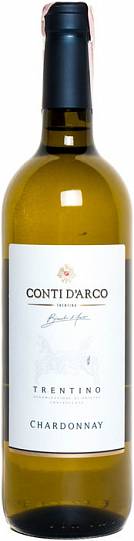 Вино Mezzacoronа "Conti D'Arco"  Chardonnay  Trentino DOC Конти Д'А