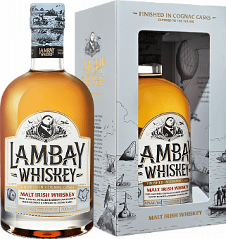 Виски  Lambay Malt Irish Whiskey 3 YO gift box    700 мл